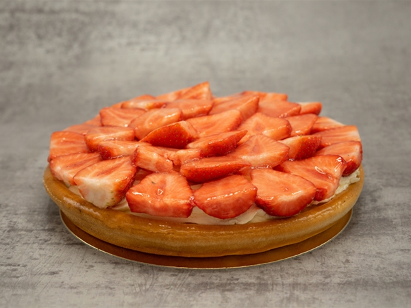 Aardbeienvlaai