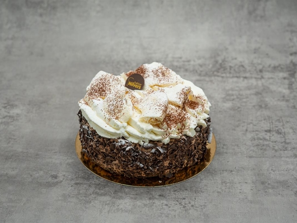 Chocolade karamel schuimtaartje