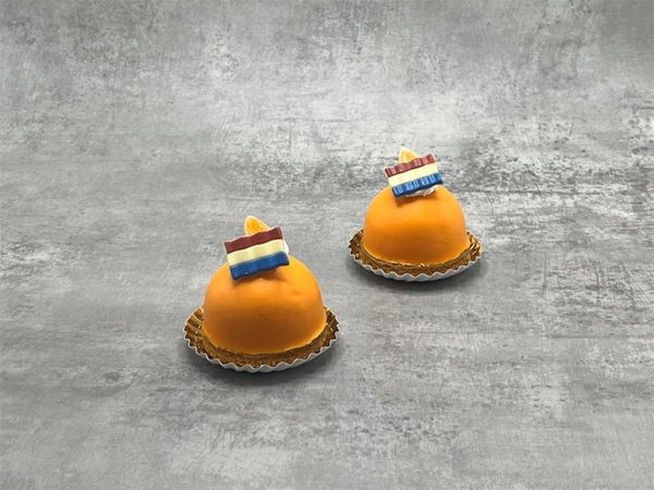 Oranjebol gebakje